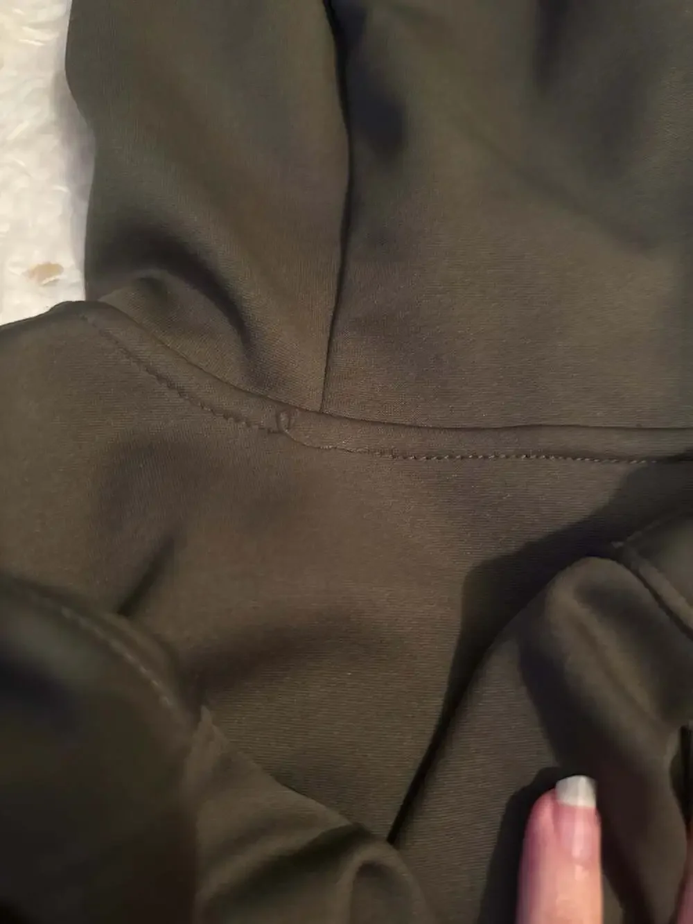 The North Face Men's Haldee Full-Zip Hooded Fleece Jacket‎ Green/Dark Grey XL